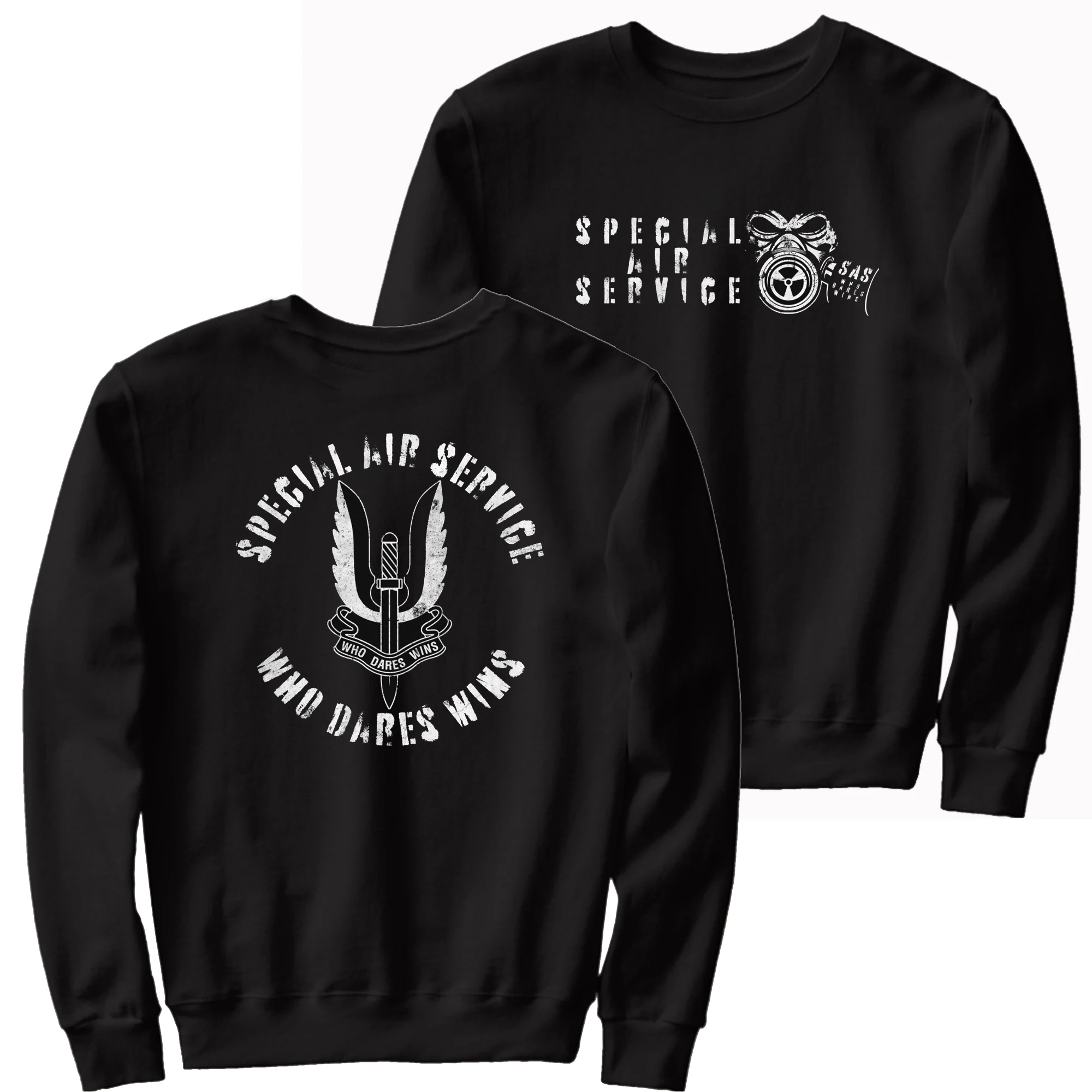 British Special Air Service SAS Special Forces Pullover Hoodie Comfortable Cotton Casual Mens Sweatshirt Military Streetwear