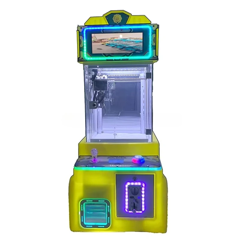 Mini Claw Machine - LED Animation and Mall Prize Grabber