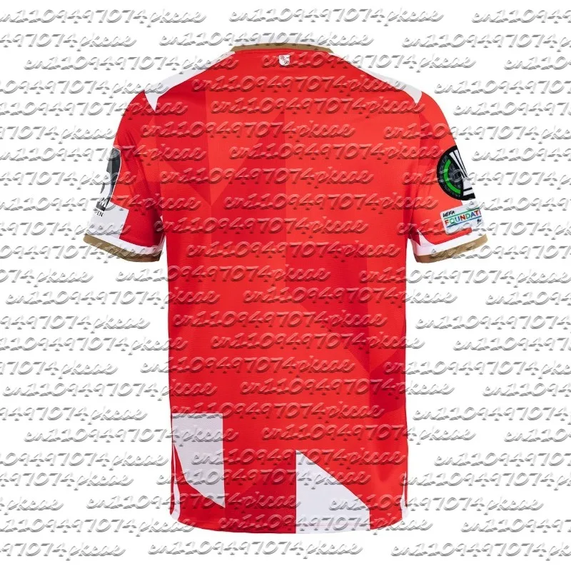 Neues FSV Mainz 3D-gedrucktes Fußballtrikot-T-Shirt der Saison 25/26 für Erwachsene und Kinder, atmungsaktiv, schnell trocknend, bequeme Sportbekleidung