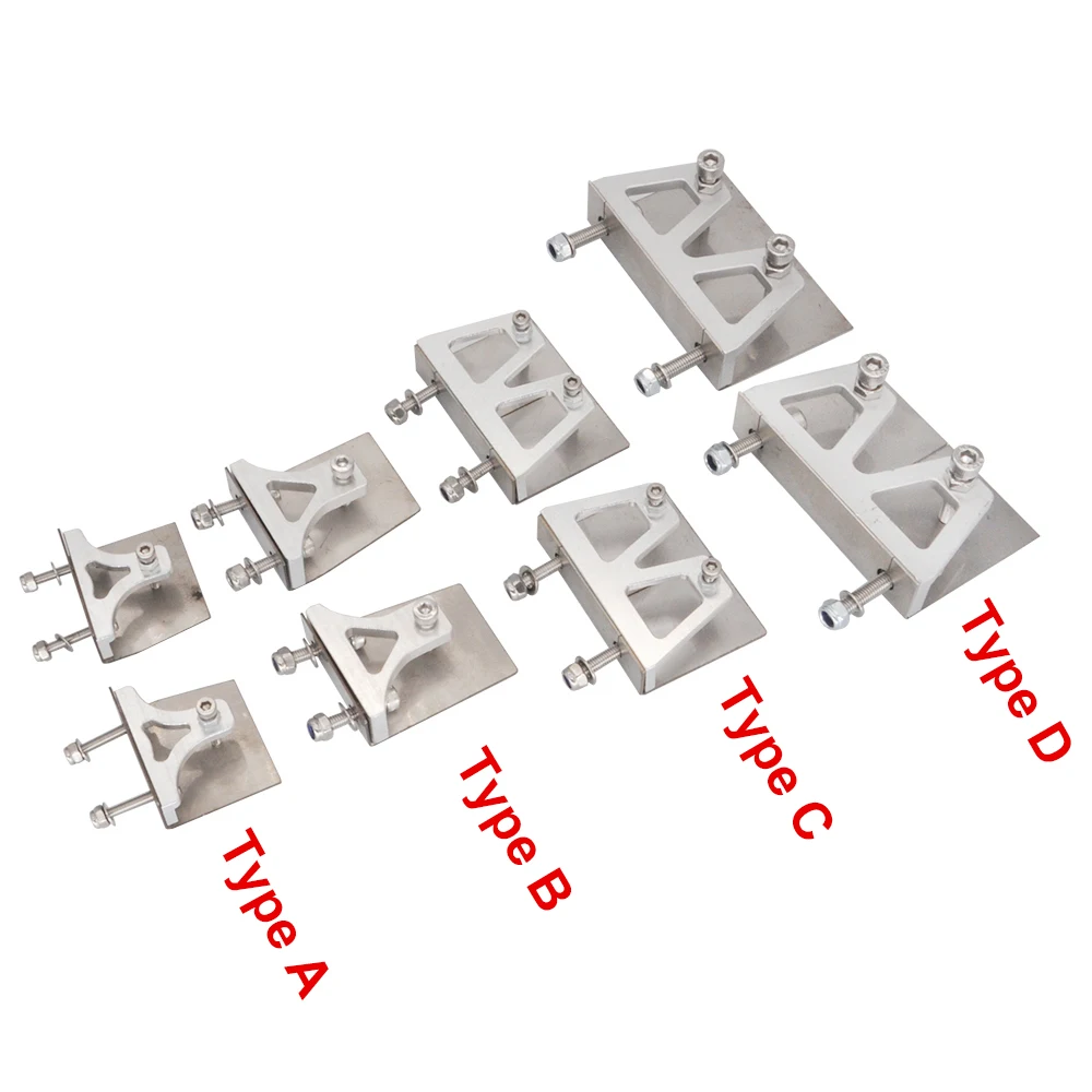 1Pair Metal Trim Tabs 32x38mm 46x38mm 40x57mm 49x76mm Wave Balance Flaps Water Pressure Plate for RC Racing Boat O/V Yacht MONO