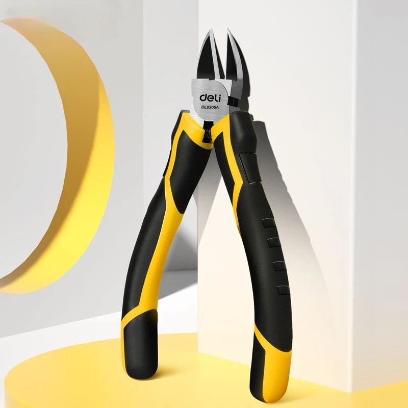

Xiaomi Deli диагональные плоскогубцы стандартные пластиковые плоскогубцы 5/6 дюймов резак для ювелирных изделий и кабелей режущие боковые ножницы ручные инструменты для ремонта