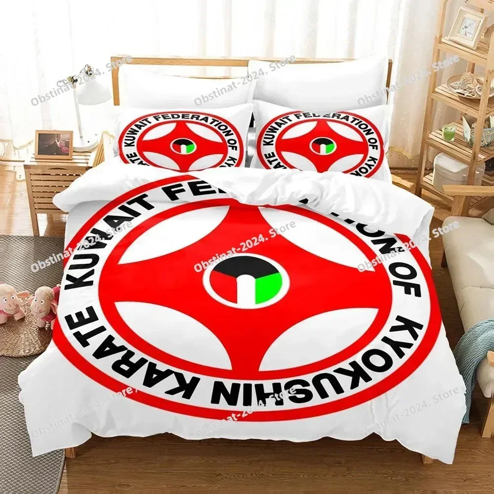 3D Print Kyokushin Karate Bedding Set Boys Girls Twin Queen Size Duvet Cover soft Pillowcase Bed Kids Adult Home Textileextile