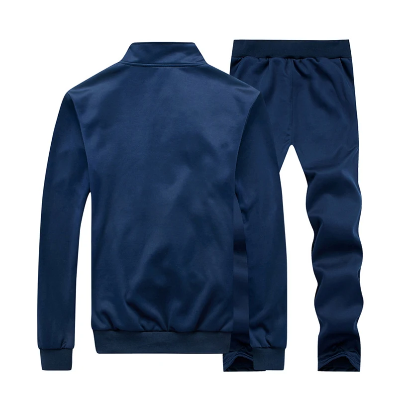 Maxulla-chándal informal con capucha para hombre, conjunto de 2 piezas, chaquetas y pantalones, ropa deportiva para correr, otoño