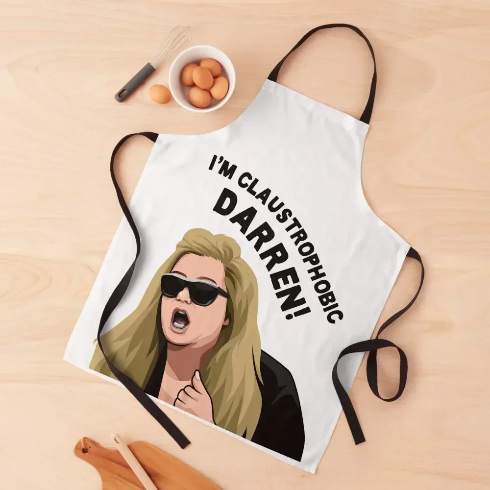 

I'm Claustrophobic Darren! Gemma Collins Merch Apron for home useful pieces Cleaning Products For Home Apron