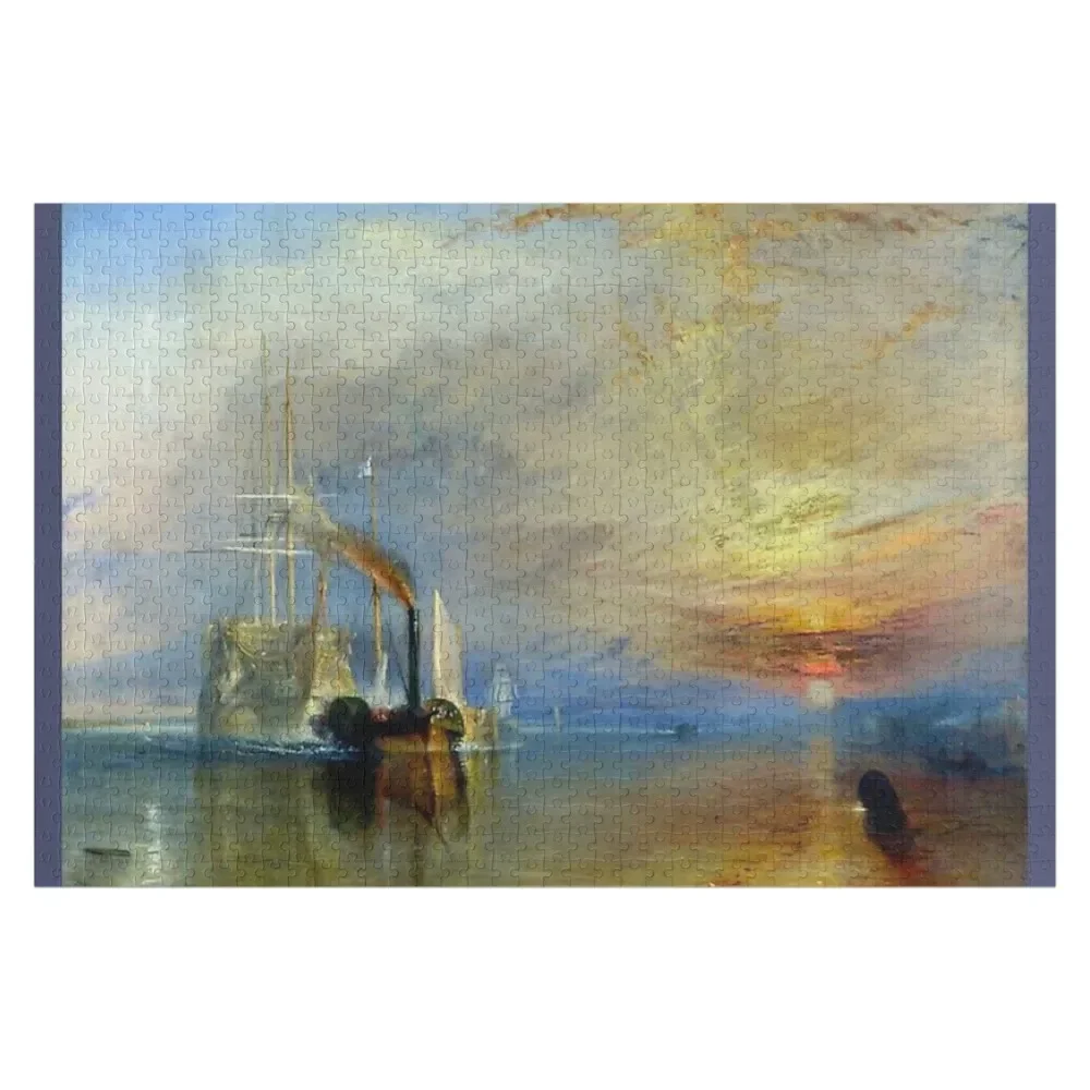 

Joseph Mallord William Turner - The Fighting Temeraire Jigsaw Puzzle For Children Wooden Adults Puzzle