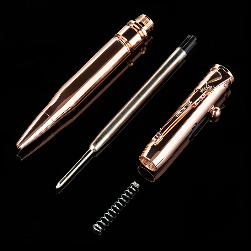 

1PC Luxury School Stationery Signature Metal Ballpoint Pen School Office Supplies Roller Ball Pen