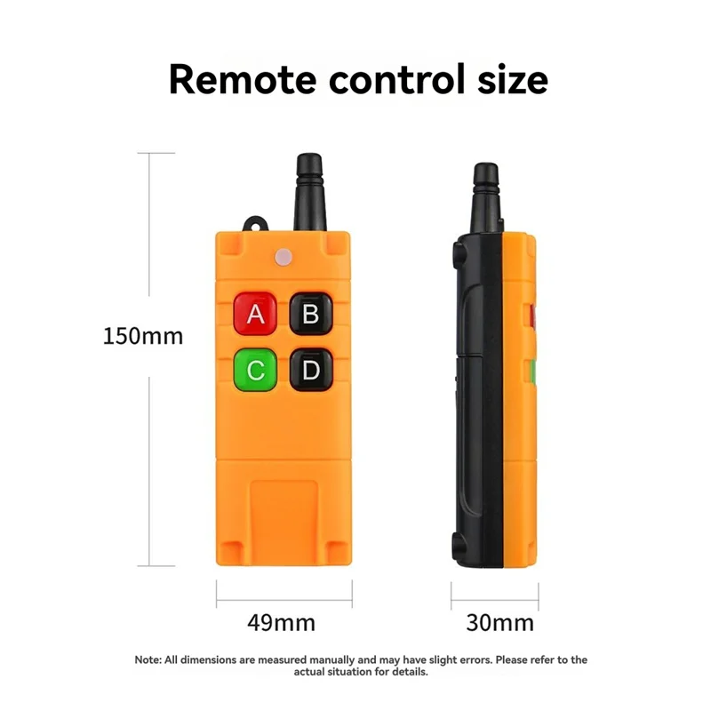 DIGIT-유니버설 433Mhz 무선 리모컨 스위치 4채널 릴레이 수신기 모듈 RF 라디오 컨트롤러 DC12V-36V 차고용 게이트용