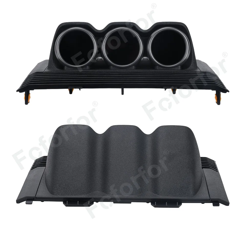 US Warehouse Linux Digital Cluster Virtual Cockpit For Ford Mustang 2015-2023 Three Zone Screen Dashboard Digital Odometer