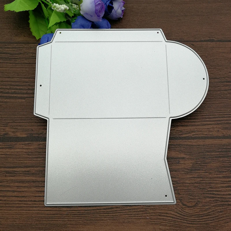 Pudełko metalowe wykrojniki szablony wytłaczanie rękodzieło DIY pudełko wykrojniki karty Scrapbooking umiera metaliczny papier karty dekoracja albumu