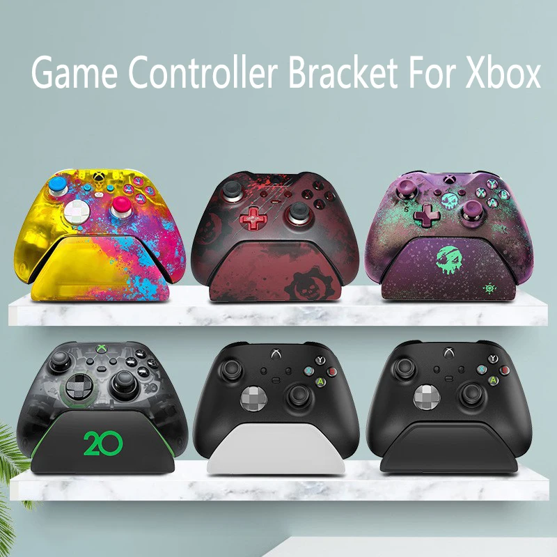 غمبد جبل حامل مكتبي قوس أذرع التحكم في ألعاب الفيديو حامل قفص الاتهام ل Xbox سلسلة S X واحد/واحد سليم/واحد X دعم 20th الذكرى