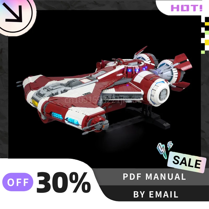 

[7674PCS] Customized MOC Light defense frigate Creative Building Blocks Set STEM Toys DIY Construction Model Kit Birthday Gifts