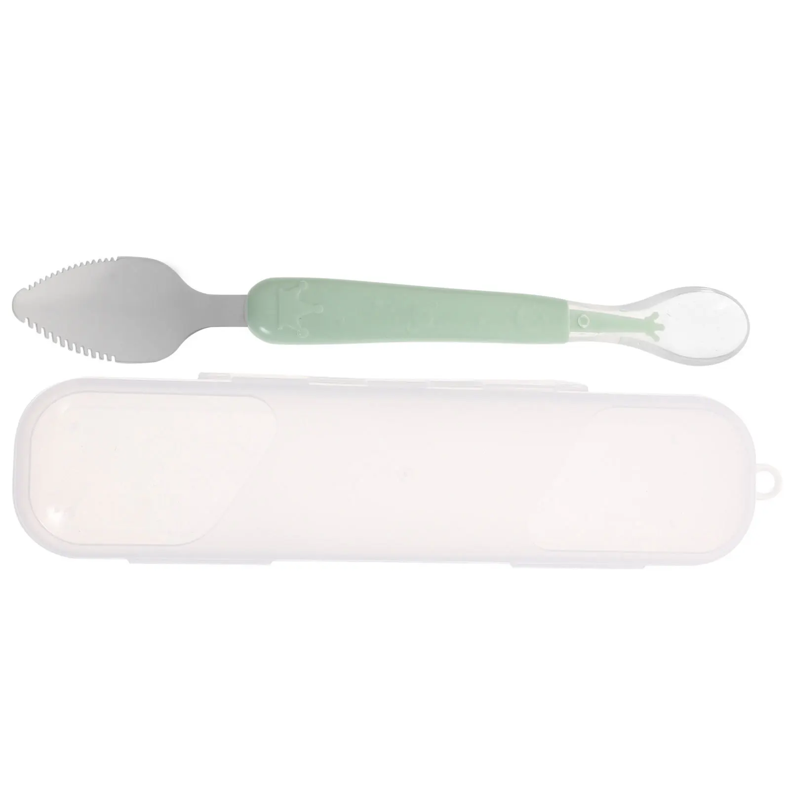 

Baby Fruit Silicone Scraping Spoon For Infant Feeding Texture Spoon For Puree, Citrus, Dessert, Mud, Fruit