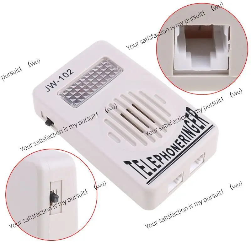 Phone ringing speaker, flash ringtone for use in noisy environments
