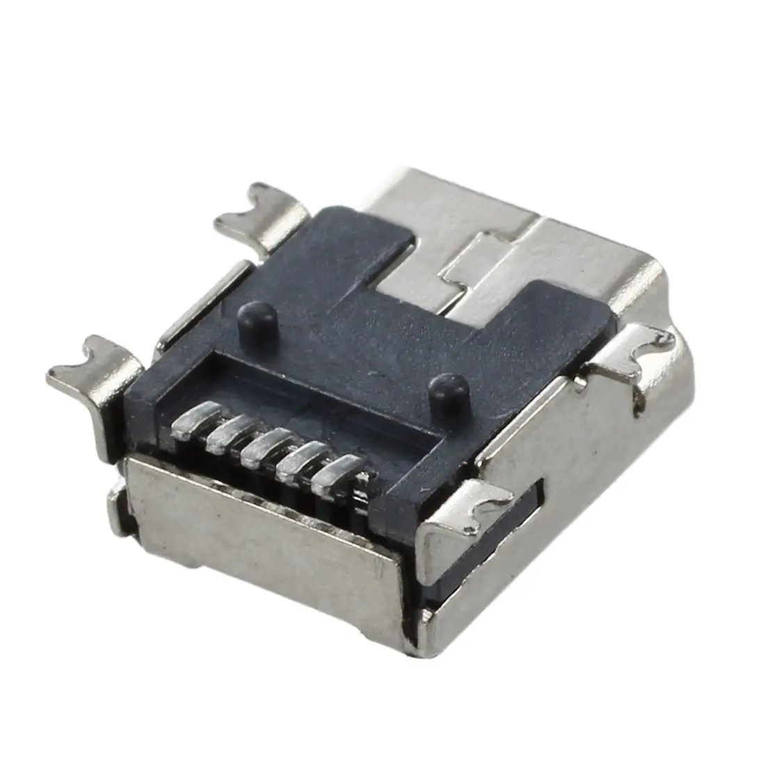 ABYA Replacement Mini USB Type B Female 5 Pin PCB Board Mount Jack Charger Connector 10 Pcs