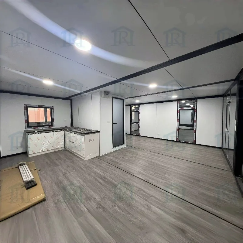 Waterproof Expandable Modular Container House, Modern Mobile Building For Gym And Office Use