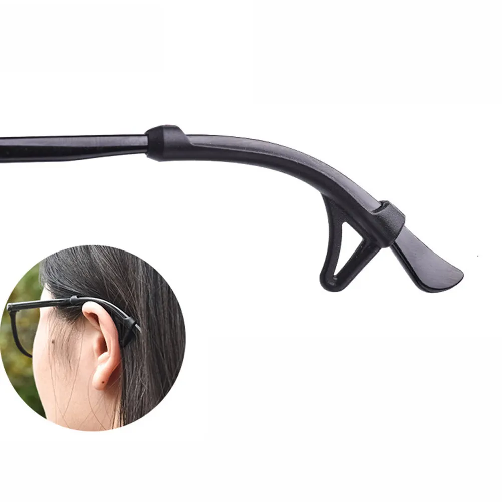 Anti-Slip Silicone Ear Hooks for Glasses – 6-12mm Metal Frames, Comfortable Sports & Daily Wear