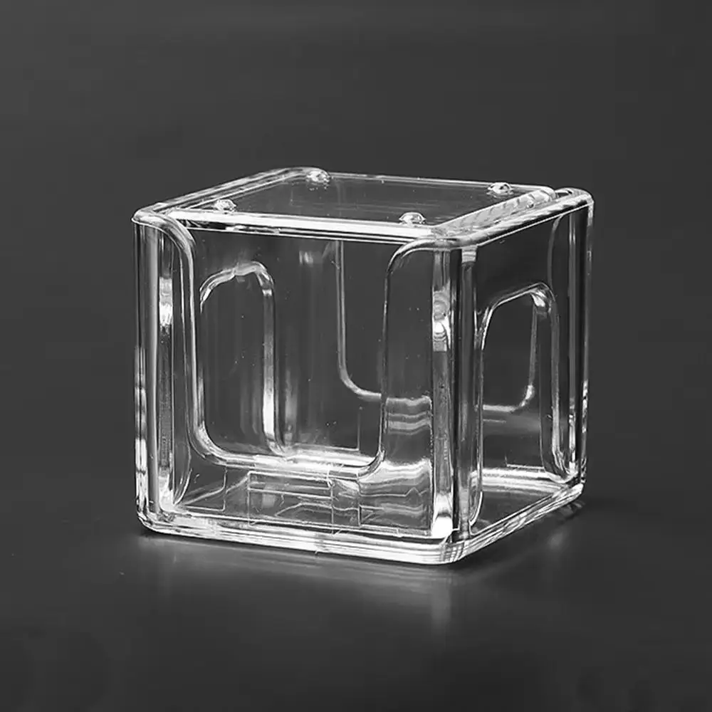 Caja de tiza transparente resistente a humedad – acrílico para billar