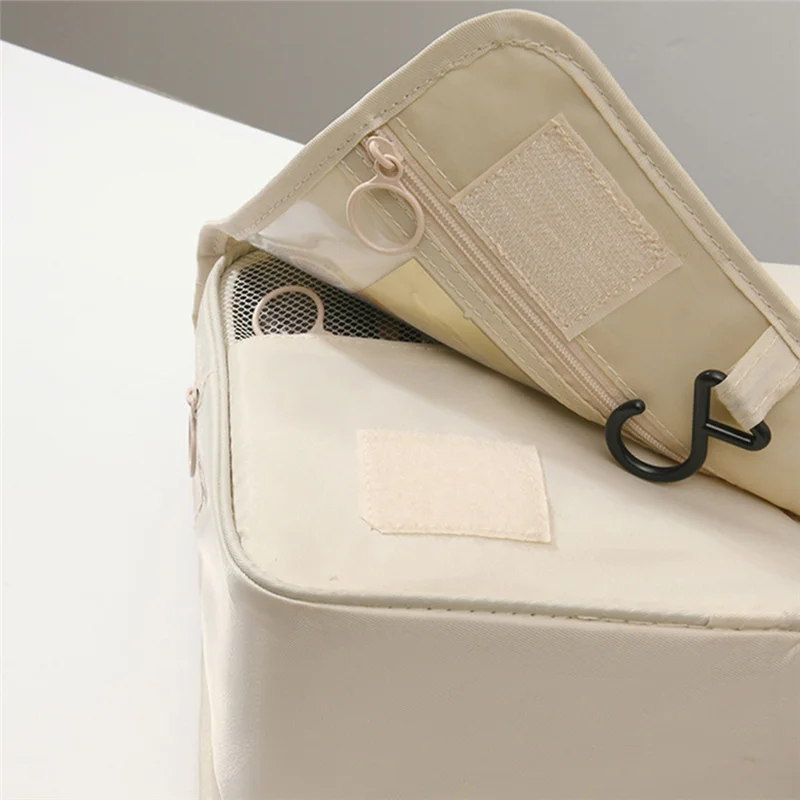 

AA81-Hanging Toiletry Bag, Toiletry Bag, Waterproof Large Capacity Travel Size Toiletries, Makeup Organizer Bag Easy Install Gra