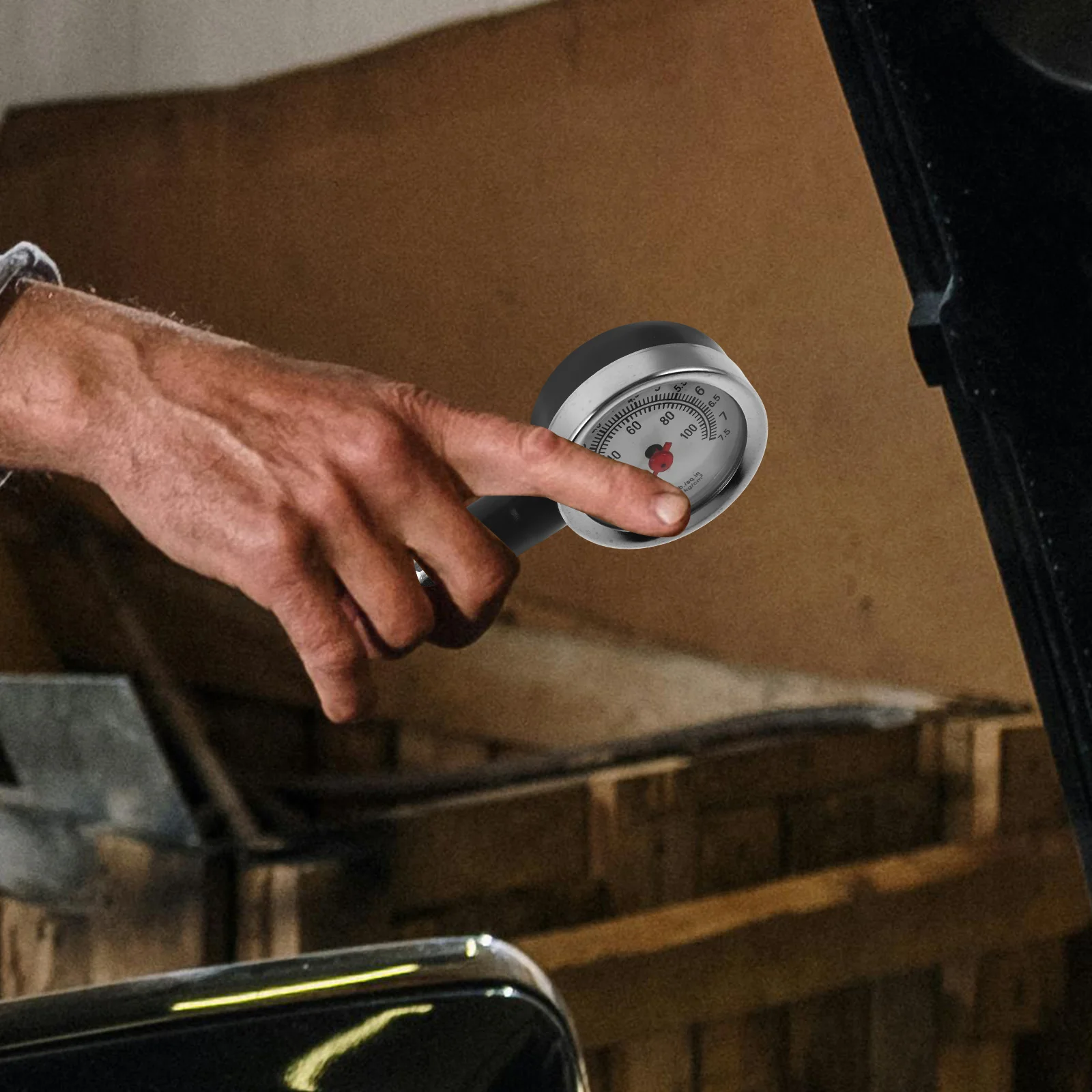 

Car Tire Pressure Gauge Portable Digital Pressure Meter 0-100psi Accurate Tire Gauge for Auto Safety Monitoring