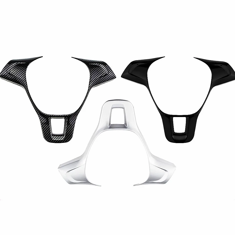 ABS Chrome Car Steering Wheel Cover Sticker Trim for Golf 7 GTI MK7 Jetta MK6 2015-2020 Polo 2017-2019 Accessories