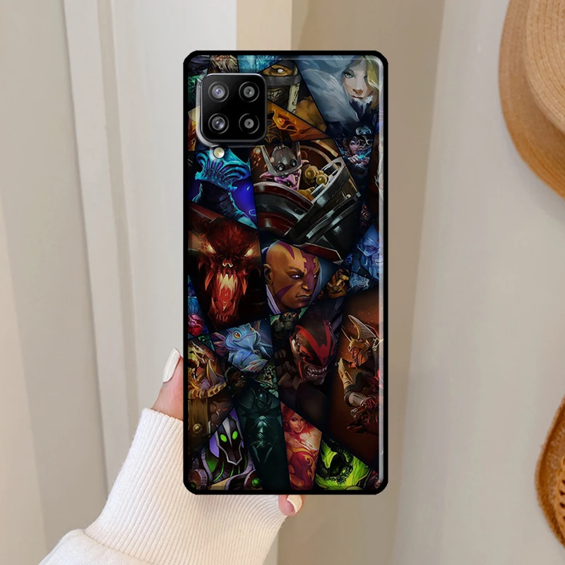 لعبة دوتا 2 لسامسونج غالاكسي A14 A34 A54 A51 A71 A31 A12 A22 A32 A52 A50 A13 A33 A53 A73 الغطاء الخلفي