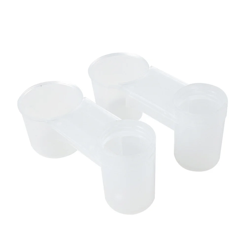 

20Pcs Automatic Bird Drinker with Dual Spout Waterproof Design for Cage Pets Easy Clean Parrot Pigeon Water Supply Birds Waterer