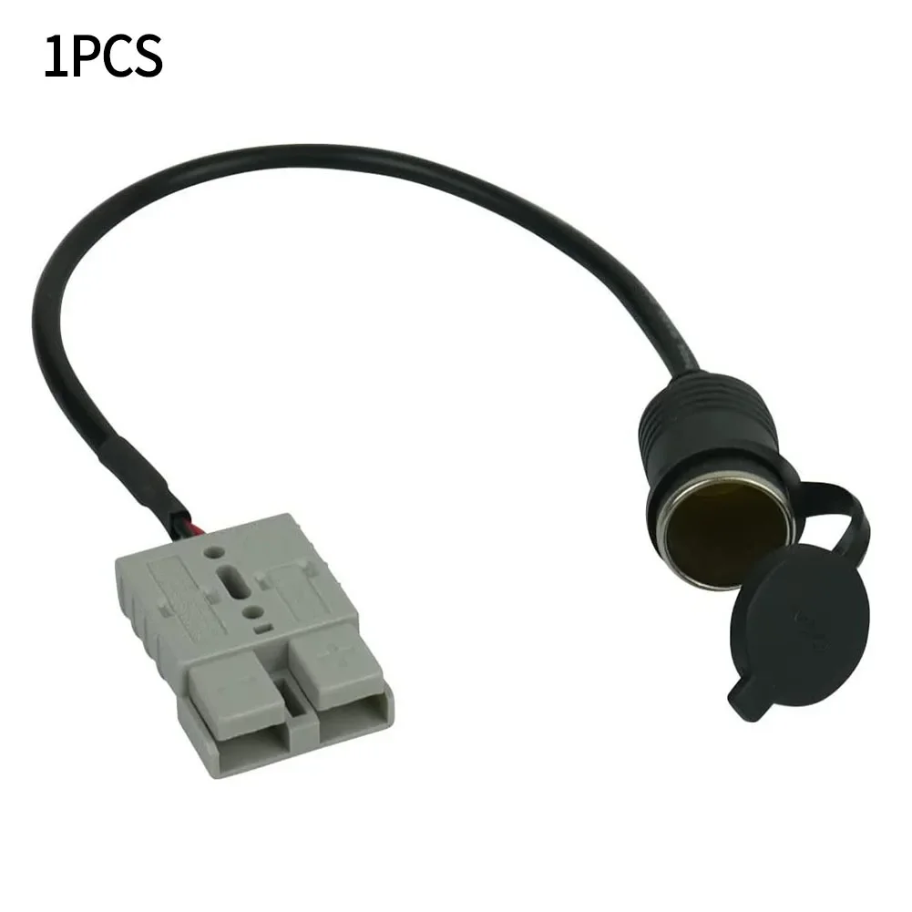 앤더슨 스타일 플러그 소켓 커넥터 암 어댑터, 그레이 12/24 볼트, 12AWG, 1PC, 48x37x16mm, 500mm, 4WD 자전거