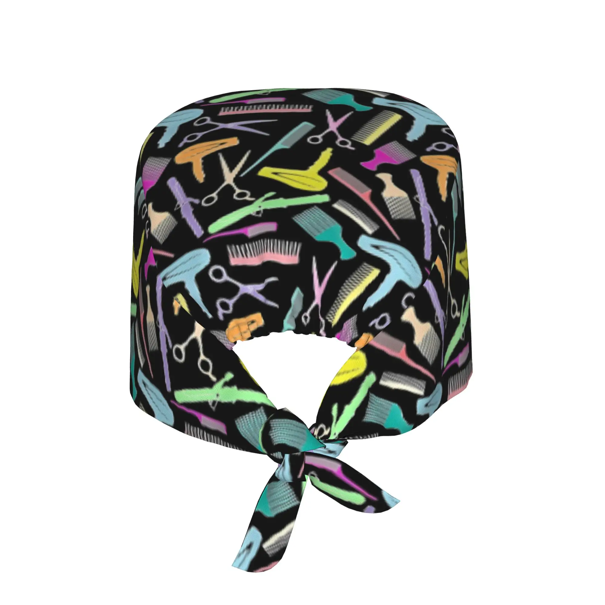 Salon Hair Dressing Tool    WorkCap Work Working Cap Adgusted Fashion Printed Multi-Scenario