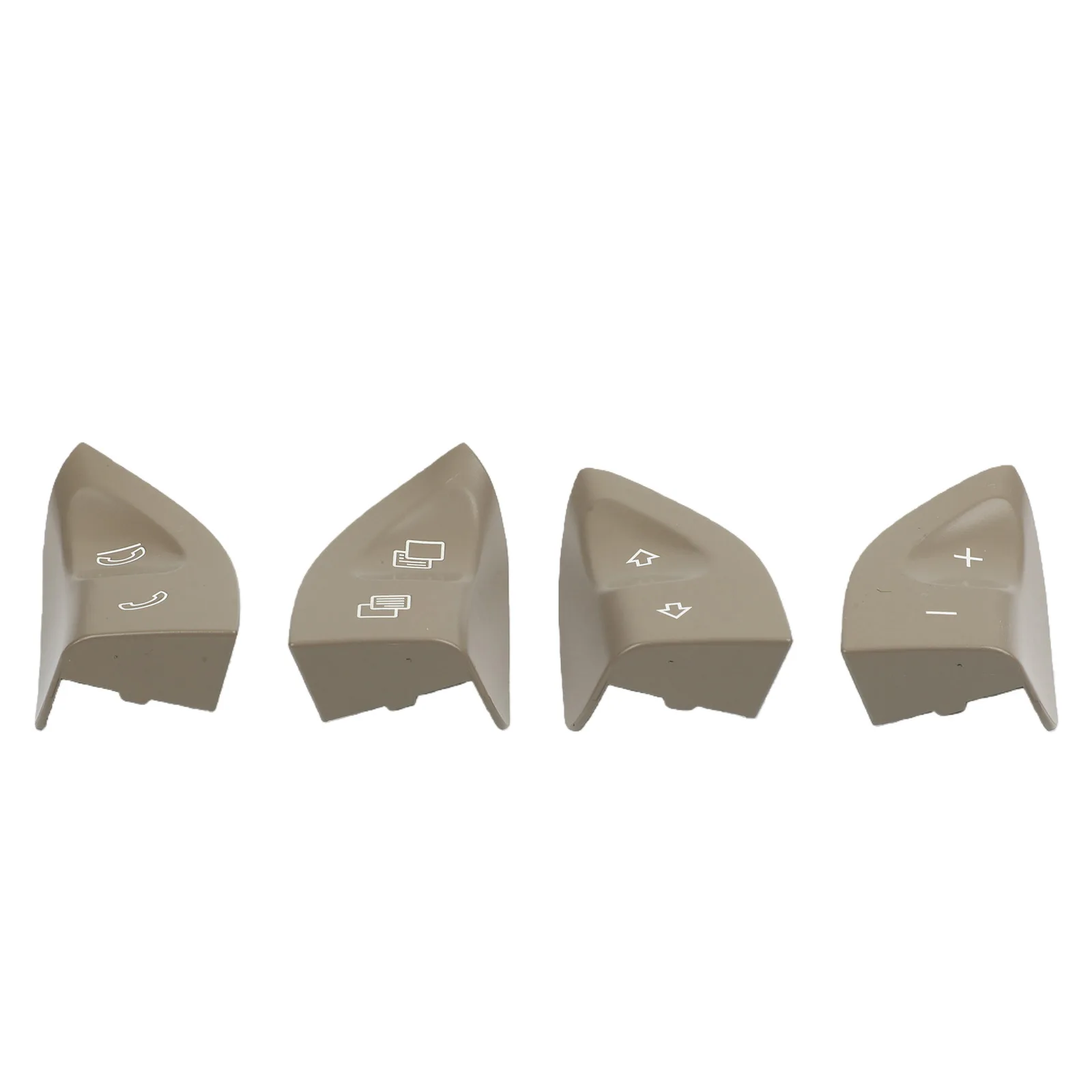 Steering Button Replacement Cover Multifunction Pad Car Steering Button ABS PC Material Plug-and-play Installation