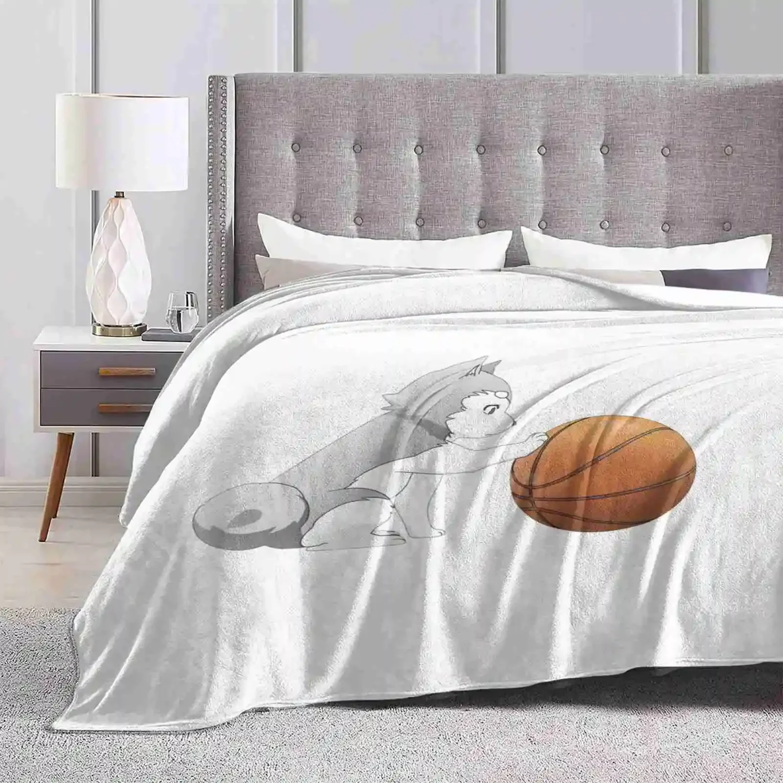 Tetsuya Number 2 For Home Sofa Bed Camping Car Plane Travel Portable Blanket Tetsuya Kuroko Basketball Dog Animates Manga To