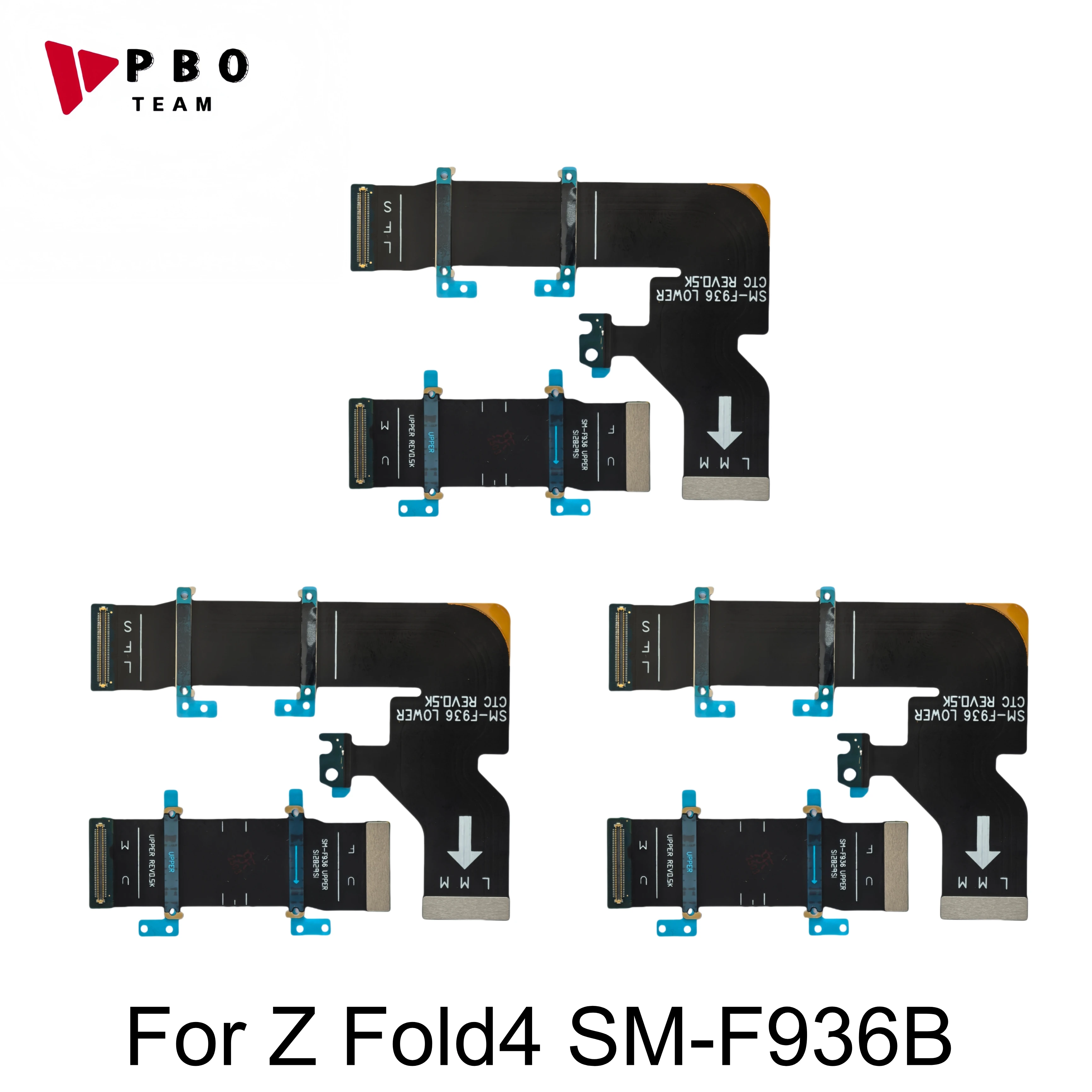 1/3 Pair Spin Axis Flex Cable for Samsung Galaxy Z Fold4 SM-F936B