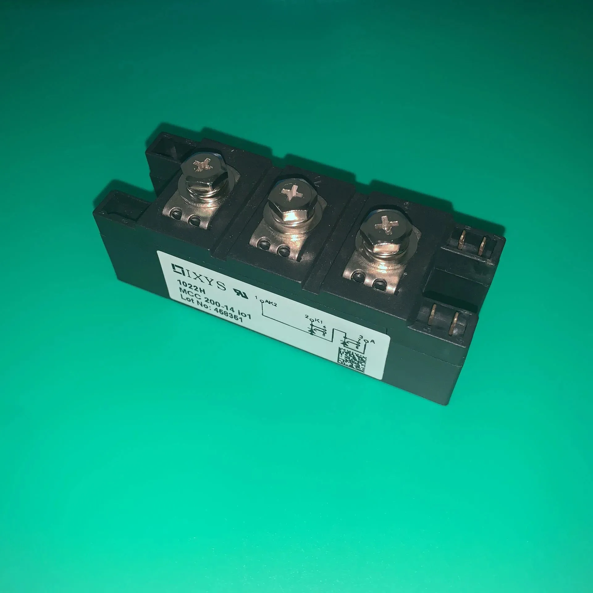 

MCC200-14IO1 MODULE MCC 200-14IO1 IGBT MOD THYRISTOR DUAL 1400V Y4-M6 MCC200-14I01 MCC 200-14 IO1 MCC20014IO1 MCC20014I01