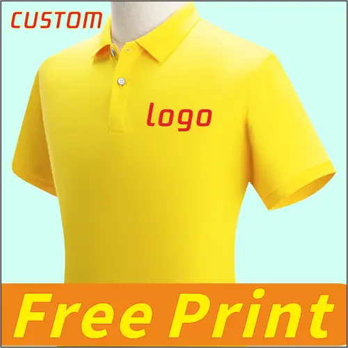 Polo Shirt, Short Sleeved Shirt, Custom Logo, Summer T-Shirt, Printed Logo, Embroidered Logo, Men's and Women's Clothing, Person - Image 7