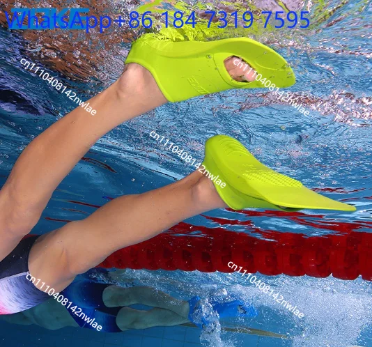 Professional Training Swimming Fins Flexible Soft Comfort Adult Snorkeling Foot Flipper Diving Fins new 1 piece AAAA