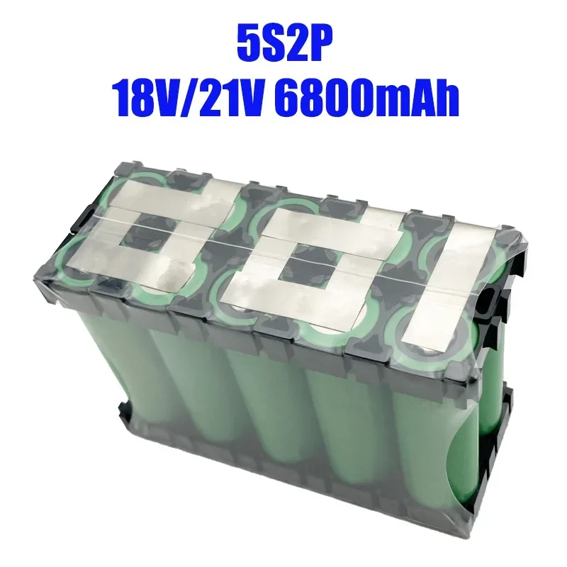 6 s2p 1P,5 s2p 1P, 4 s2p 1P, 3 s2p 1P, 2 s2p 1P,DIY baterie 18650 LGMJ1 3,4ah 6,8ah, do elektronarzędzi, bateria do zabawek zestawy, ze wspornikiem