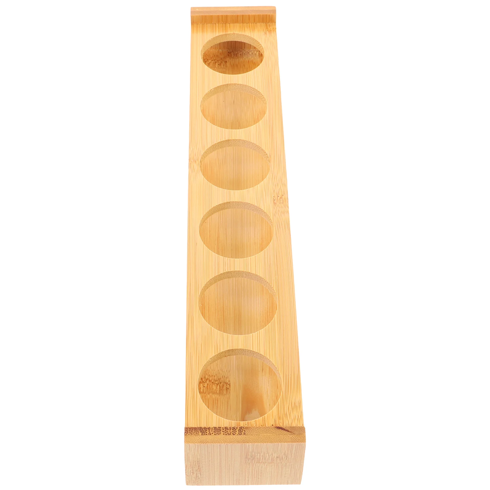 

6 Holes Cup Holder Sturdy Red Rack Cocktail Stand Home Bar Storage Storage Rack Display Glass Organizer