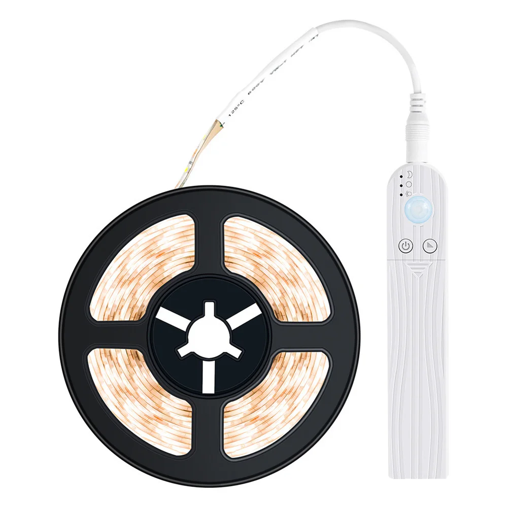 Led Strips Light With Motion Sensor High Brightness Tape Lights For Kitchen Shelf Bedroom Room Classroom