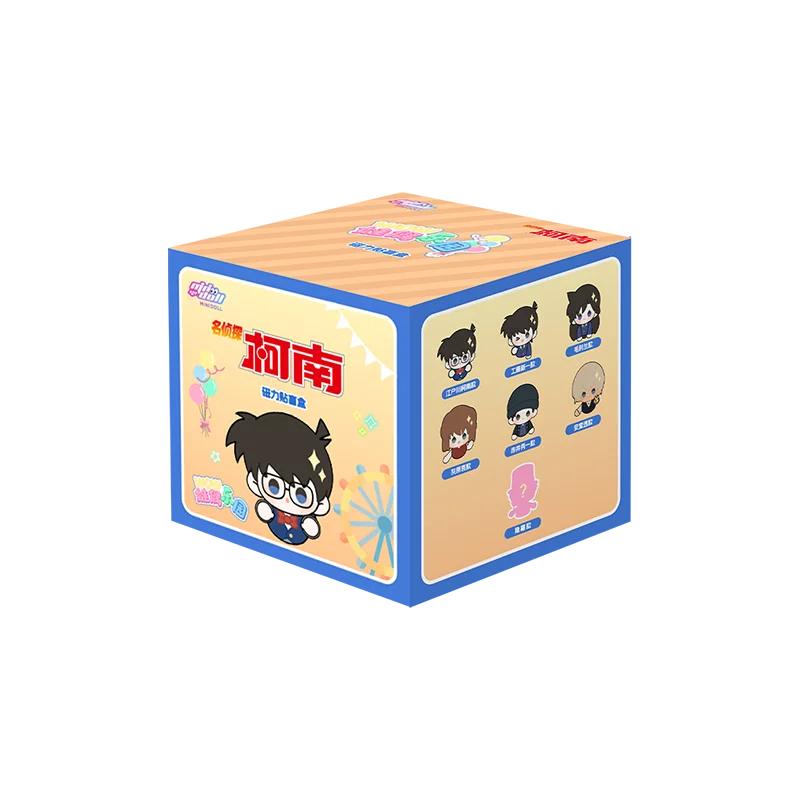 

Аутентичная мини-кукла Детектив Конан серии Wow Doll Paradise Series Магнит на холодильник Слепая коробка Коллекционные игрушки Модный подарок-сюрприз