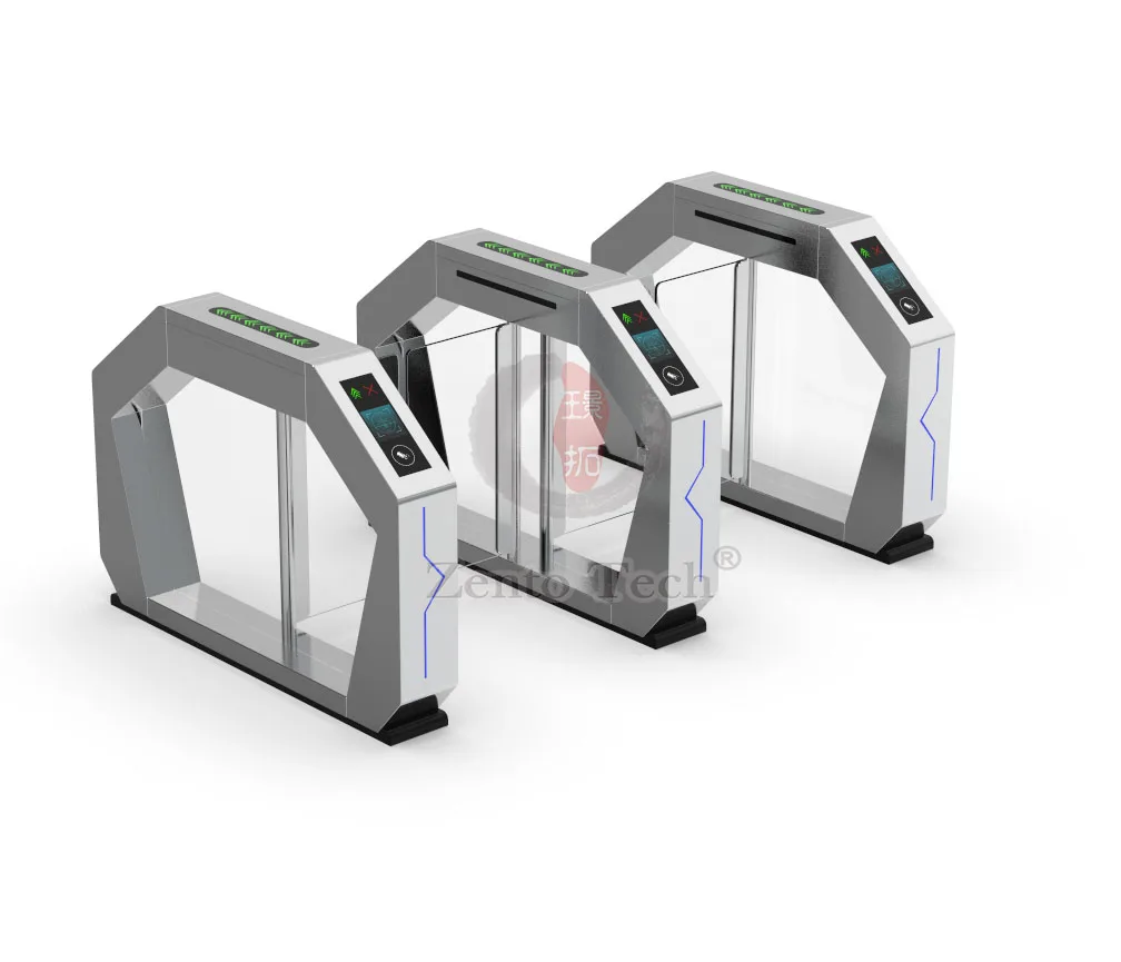 Anti-pinch, Anti-collision Function Speed Pass Gate Subway Station Turnstile