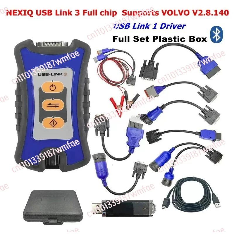 New  USB Link + Bluetooth Diesel Truck Diagnostic Tool - Accurate Diagnosis with Software