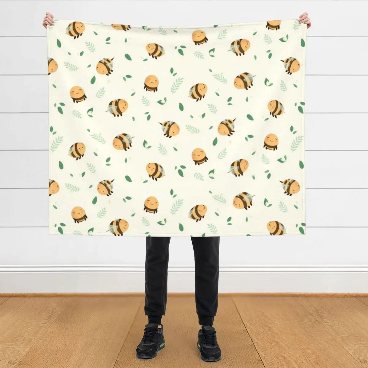 

Lots of Bees Throw Blanket Sofa Camping for winter Blankets