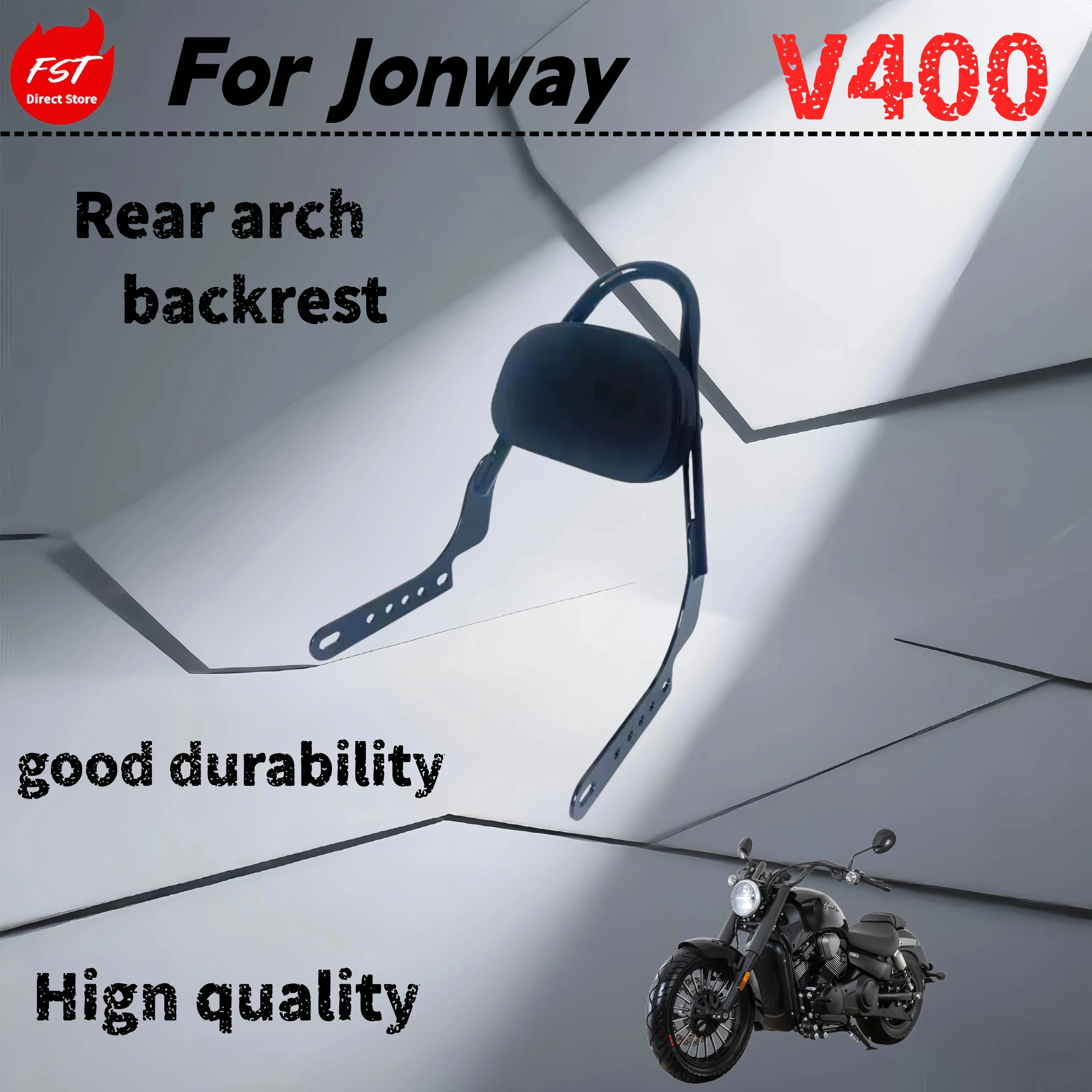 

For Jonway v400 modified rear pointed bow backrest backrest backrest