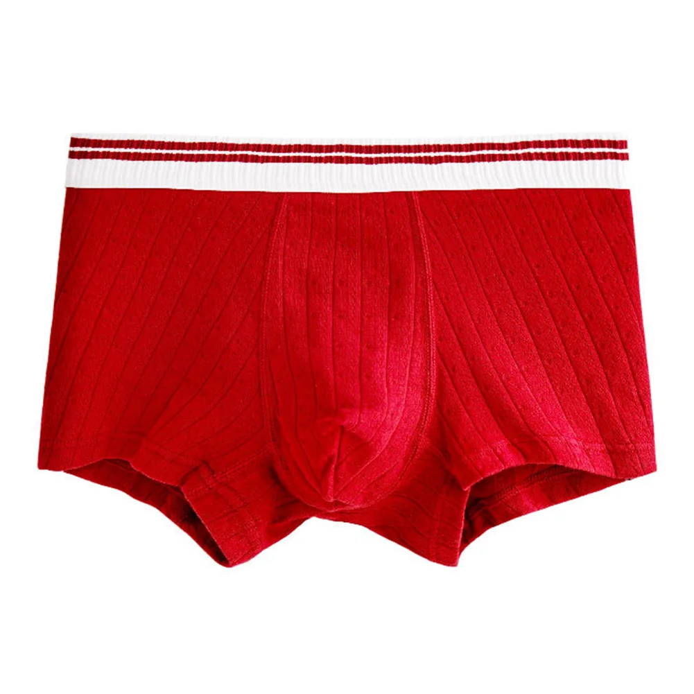 Brief Underwear 97%Cotton+3%Spandex Brief Gray L-3XL Lingerie Underwear Men Sexy Underwear Middle Waist Panties Pouch