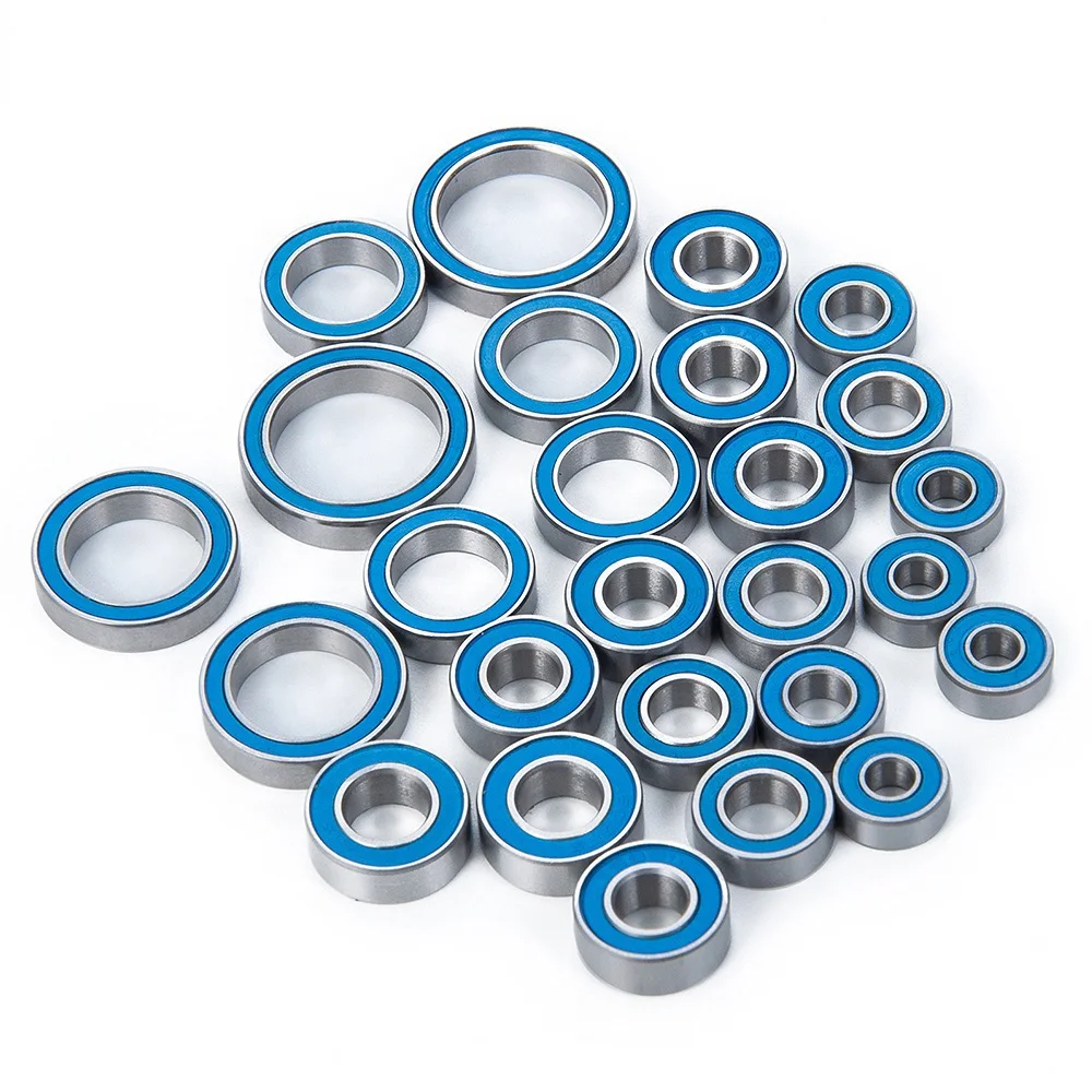 26pcs Steel Sealed Bearing Kit for 1/10 Bronco Defender Sport Blazer RC Crawler Car Upgrade Accessories