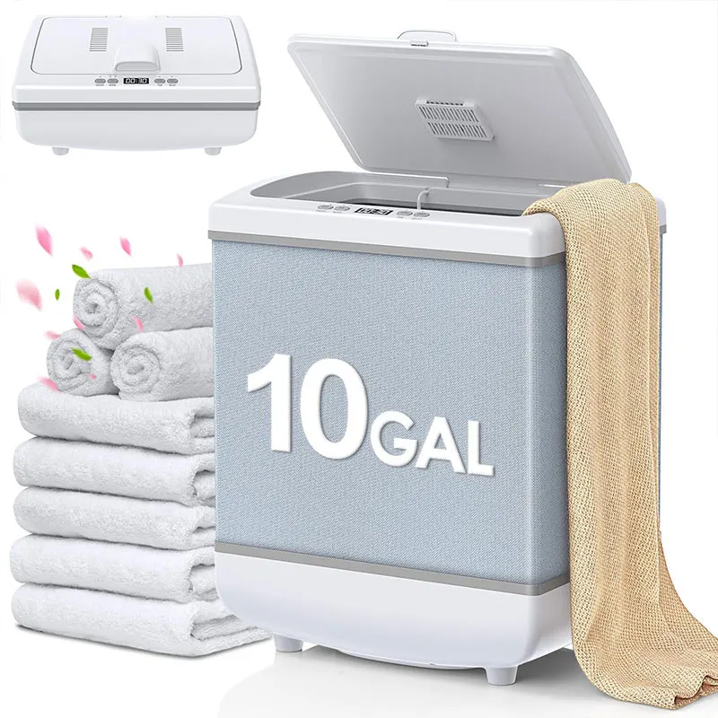 OEM Foldable Towel Warmers 2-in-1 Heating and Drying Towel Bucket 35L Large Capacity Luxury Towel Warmers for Bathroom