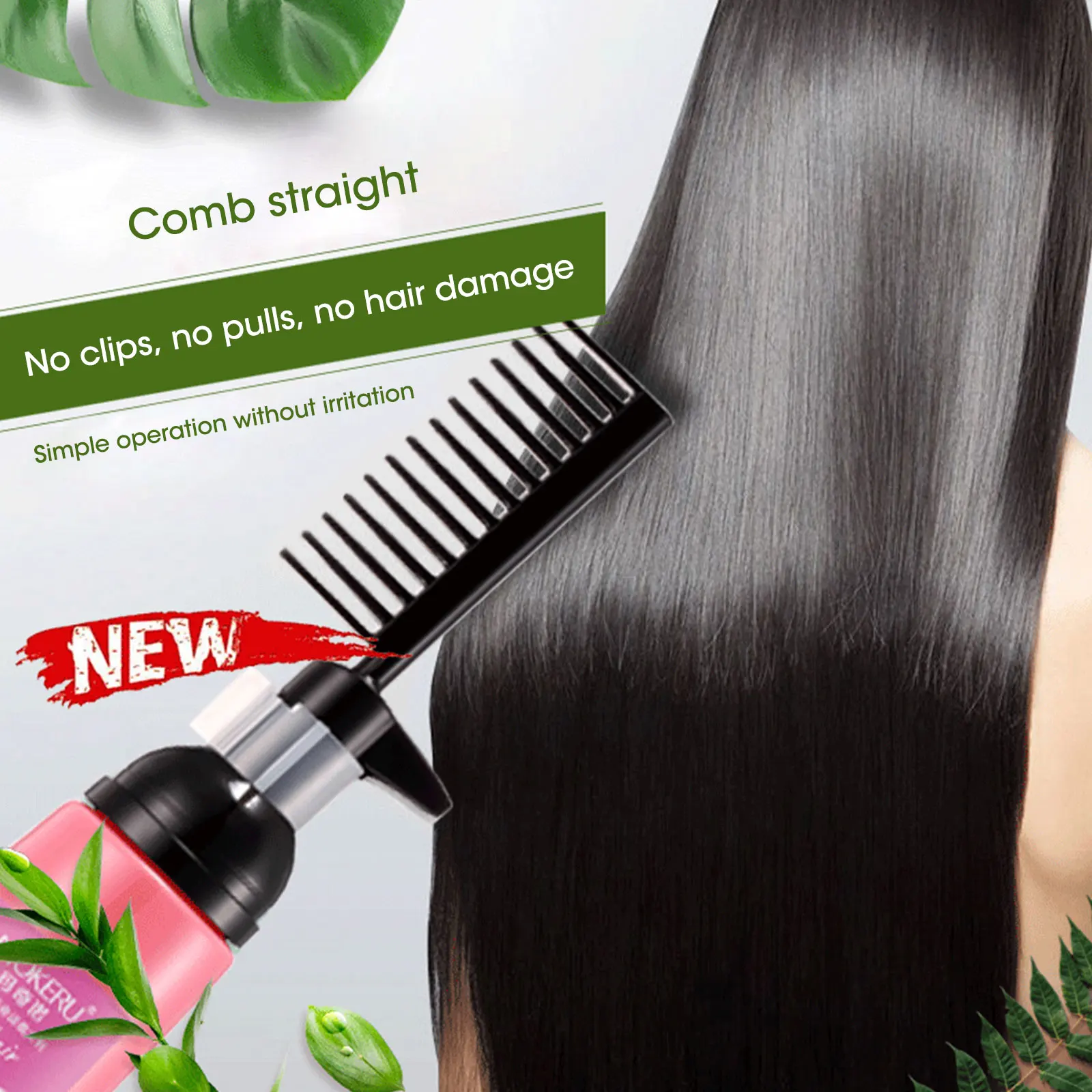 150ml Easy Using Smooth Hair Straightening Nourishing Straight Hair Cream For Woman Haircare Relaxer Cream Hair Styling Tools