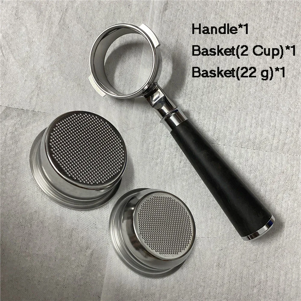 58mm Bottomless Portafilter With 1 2 4 Cup Basket For Breville BES920/980/990 Stainless Steel Naked Coffee Handle Barista Tools