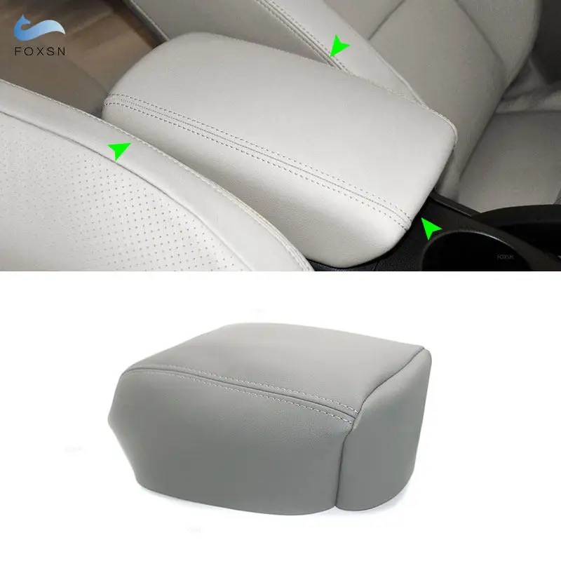 Microfiber Leather Car Interior Center Armrest Console Box Cover Sticker Trim For Nissan Qashqai 2008 - 2013 2014 2015 2016 2017