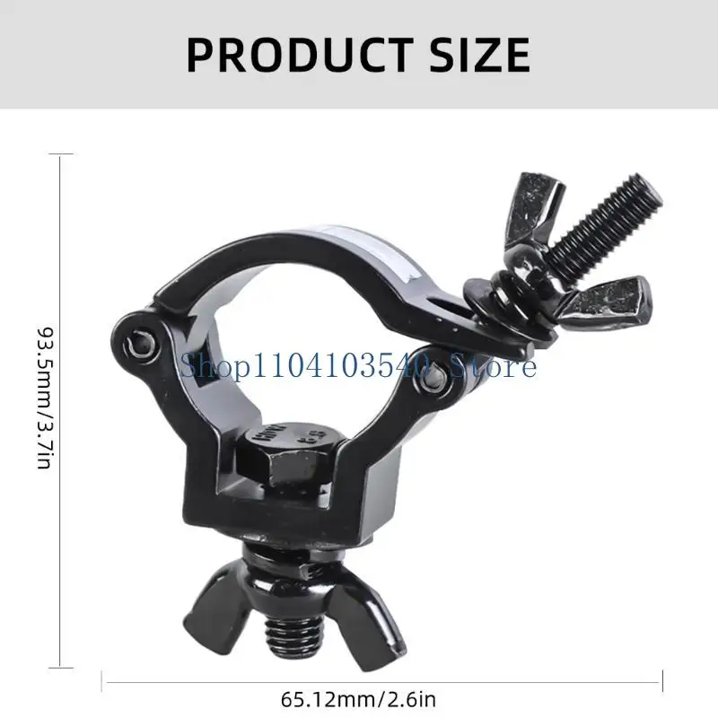 02DC Stage Light Clamp 32-35mm Light Hook Heavy Duty Trusses Clamp Holder Accessory