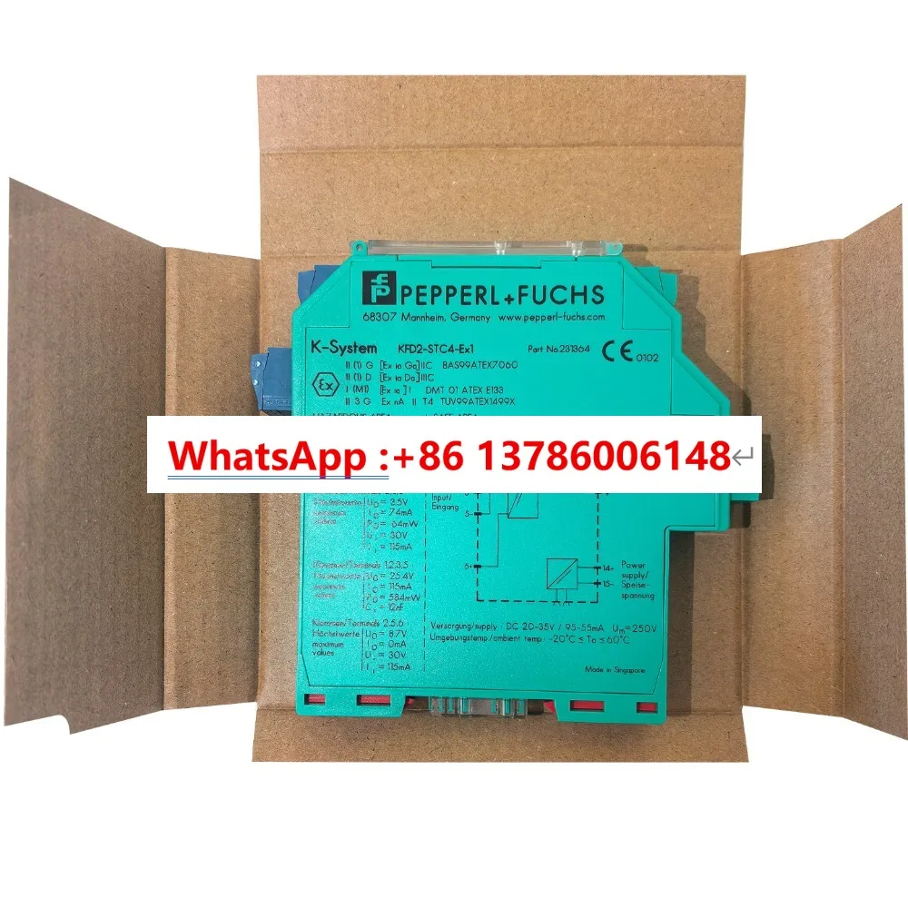 Original safety barrier KFD2-STC4-EX1/KFD2-STC4-EX1.2O